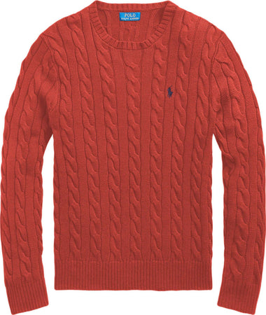 Ralph Lauren Pullover Trecce Uomo Cotone Tinta Unita Maglione Invernale Girocollo Classico Fashion Pony Ricamato Logo Moda/Uomo/Abbigliamento/Maglioni e cardigan/Maglioni Euforia - Bronte, Commerciovirtuoso.it