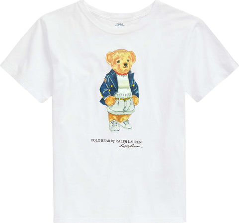 Ralph Lauren T-shirt Donna Polo Bear Maglia Girocollo Stampa Orsetto Moda/Donna/Abbigliamento/T-shirt top e bluse/T-shirt Euforia - Bronte, Commerciovirtuoso.it
