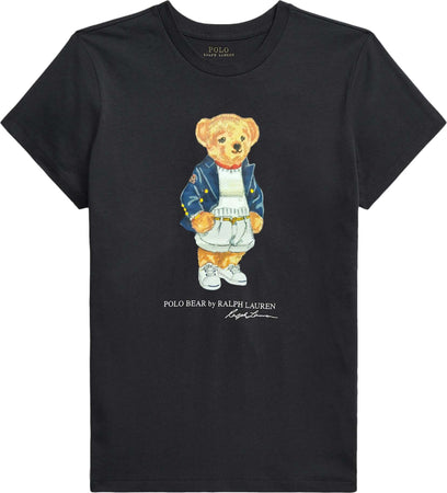 Ralph Lauren T-shirt Donna Polo Bear Maglia Girocollo Stampa Orsetto Moda/Donna/Abbigliamento/T-shirt top e bluse/T-shirt Euforia - Bronte, Commerciovirtuoso.it