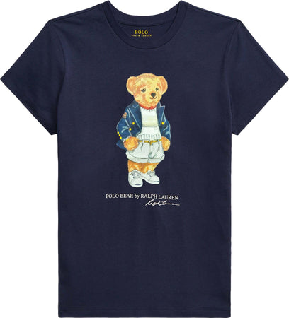 Ralph Lauren T-shirt Donna Polo Bear Maglia Girocollo Stampa Orsetto Moda/Donna/Abbigliamento/T-shirt top e bluse/T-shirt Euforia - Bronte, Commerciovirtuoso.it