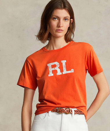 Ralph Lauren T-shirt Donna RL Mezze Maniche Girocollo 100% Cotone Moda/Donna/Abbigliamento/T-shirt top e bluse/T-shirt Euforia - Bronte, Commerciovirtuoso.it