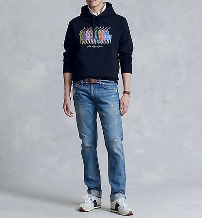 Ralph Lauren Uomo Felpa Con Cappuccio Polo E Big Pony Polsini a Coste Moda/Uomo/Abbigliamento/Felpe/Felpe con cappuccio Euforia - Bronte, Commerciovirtuoso.it