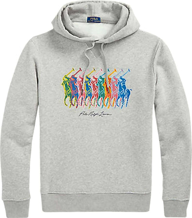 Ralph Lauren Uomo Felpa Con Cappuccio Polo E Big Pony Polsini a Coste Moda/Uomo/Abbigliamento/Felpe/Felpe con cappuccio Euforia - Bronte, Commerciovirtuoso.it