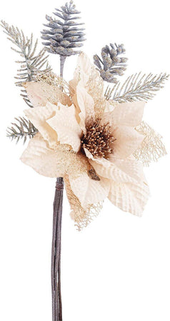 Rametto decorativo floreale in fil di ferro per interni ed esterni Casa e cucina/Decorazioni per interni/Addobbi e decorazioni per ricorrenze/Decorazioni natalizie/Ghirlande e corone MagiediNatale.it - Altamura, Commerciovirtuoso.it