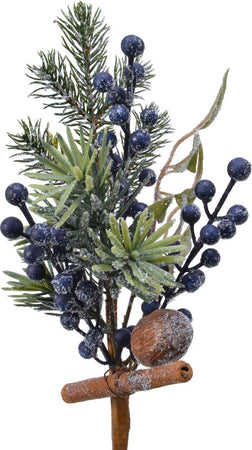 Ramo decorativo con Bacche Innevate per composizioni floreali da 31 cm Casa e cucina/Decorazioni per interni/Addobbi e decorazioni per ricorrenze/Decorazioni natalizie/Ghirlande e corone MagiediNatale.it - Altamura, Commerciovirtuoso.it