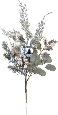 Ramo decorativo con perle per decorazioni e composizioni di fiori h 71 cm Casa e cucina/Decorazioni per interni/Addobbi e decorazioni per ricorrenze/Decorazioni natalizie/Ghirlande e corone MagiediNatale.it - Altamura, Commerciovirtuoso.it
