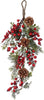 Ramo decorativo natalizia con bacche decorazione per interno ed esterno da 45 cm Casa e cucina/Decorazioni per interni/Addobbi e decorazioni per ricorrenze/Decorazioni natalizie/Ghirlande e corone MagiediNatale.it - Altamura, Commerciovirtuoso.it
