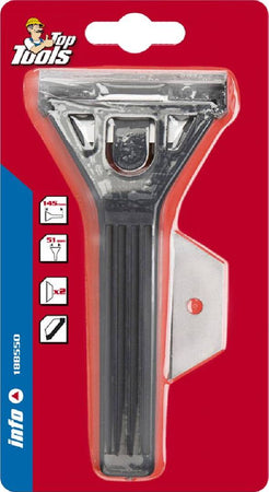Raschietto-multiuso-in-materiale-sintetico-a-una-lama-e-fornito-di-salvamano