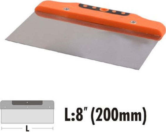 Raschietto Spatola In Acciaio Con Impugnatura Bicolore 8? 200mm Ferramenta 90450 Fai da te/Utensili elettrici e a mano/Utensili a mano/Raschietti Trade Shop italia - Napoli, Commerciovirtuoso.it