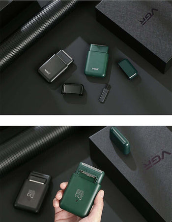 Rasoio elettrico professionale da uomo tascabile 2in1 VGR V-390 RICARICABILE USB Salute e cura della persona/Rasatura epilazione e rimozione peli/Regolabarba tagliacapelli e rasoi per il corpo/Tagliacapelli Zencoccostore - Formia, Commerciovirtuoso.it