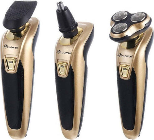 Rasoio-Elettrico-Regolabarba-3in1-Ricaricabile-Trimmer-Rifinitore-Per-Naso-Gm578