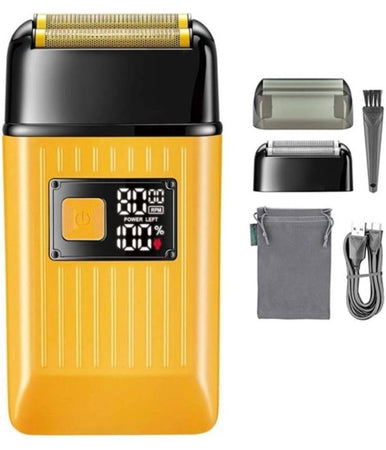 Rasoio Elettrico Uomo Per Barba Capelli Corpo Doppia Testina Indipendente Vgr357