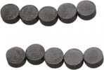 RAYHER---10-PEZZI---CALAMITA-PICCOLE-E-SPESSE-Ø8MM---4MM-COLORE-NERO