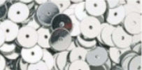 RAYHER---1000-PEZZI---PAILLETTES-LISCIE-Ø6MM---COLORE-ARGENTO