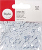 RAYHER---1000-PEZZI---PAILLETTES-LISCIE-Ø6MM---COLORE-BIANCO