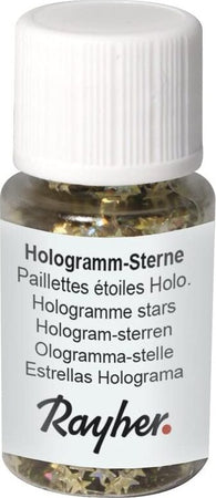 RAYHER---10ml---PAILLETTES-CON-FORMA-A-STELLA-IN-ALLUMINIO---COLORE-ORO