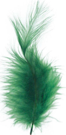 RAYHER---15-PEZZI---PIUMINI-SOFFICI-IN-VELCRO-10-15CM---COLORE-VERDE-SCURO