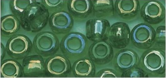 RAYHER---17-GRAMMI---PERLINE-IN-VETRO-ROTONDE-OPACHE-LUSTRATE-FORO-Ø2,6MM---COLORE-VERDE