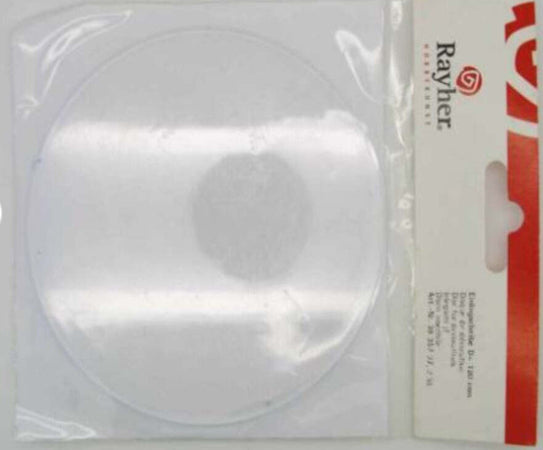 RAYHER---2-DISCHETTI-IN-PLASTICA-TRASPARENTE-PER-DIPINGERE-Ø120MM
