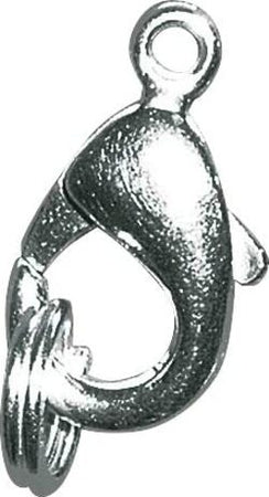 RAYHER---2-PEZZI---CHIUSURA-PER-GIOIELLI-CON-MOSCHETTONE-+-ANELLO-Ø9,5MM---COLORE-ARGENTO