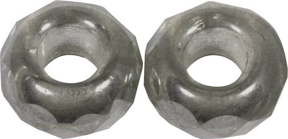 RAYHER---2-PEZZI---PERLINE-IN-VETRO-CON-FORO-GRANDE-Ø13MM-L.5-MM---COLORE-ANTRACITE