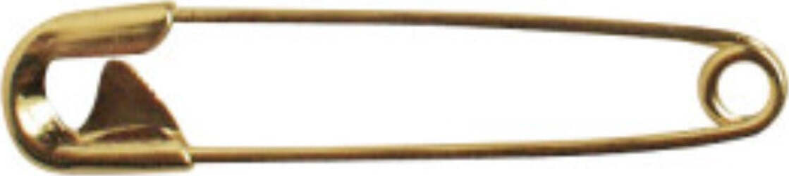 RAYHER---285-SPILLE-DI-SICUREZZA-19MM---Ø0,65MM---COLORE-ORO