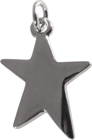 RAYHER---3-PEZZI---CIONDOLO-METALLO-SIMBOLO-STELLA-20MM---COLORE-ARGENTO