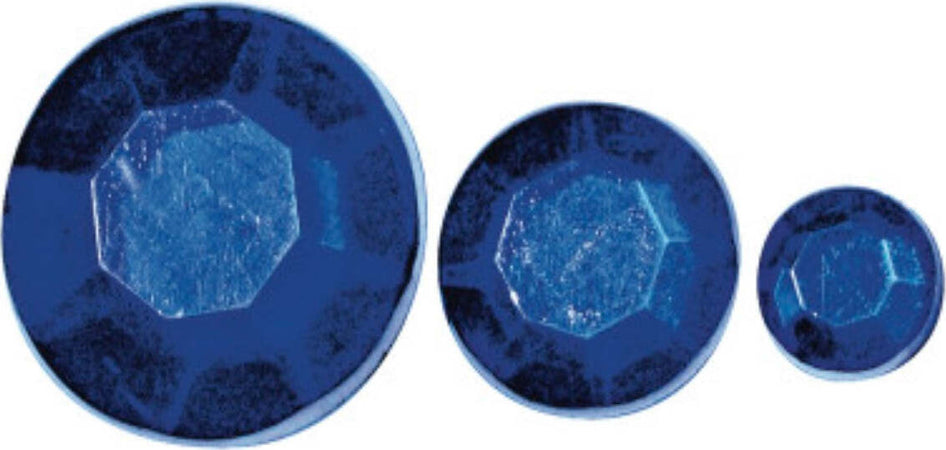 RAYHER---310-PEZZI---PIETRE-STRASS-ACRILICO-6,10,14MM---COLORE-BLU
