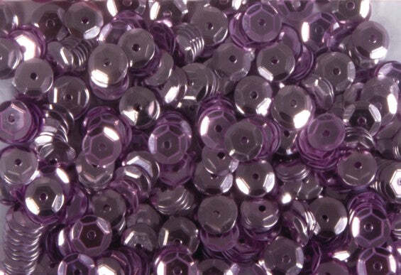 RAYHER---500-PEZZI---PAILLETTES-CONCAVE-Ø6MM---COLORE-ROSA