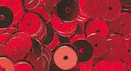 RAYHER---6gr---PAILLETTES-LISCIE-Ø6MM---COLORE-ROSSO