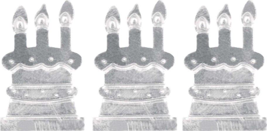 RAYHER---9-PEZZI---TORTA-IN-METALLO-CON-BOLLINO-ADESIVO---2,3X4CM