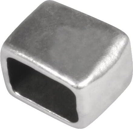 RAYHER---CIONDOLO-METALLO-SIMBOLO-QUADRATO-1x1,3CM---COLORE-ARGENTO