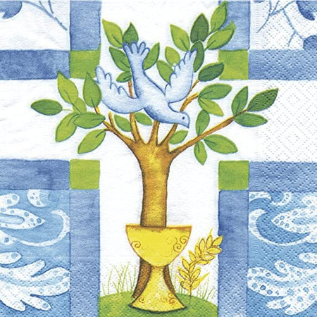 RAYHER---CONFEZIONE-DI-TOVAGLIOLI-PER-DECOUPAGE-DA-20PZ-33X33CM---FANTASIA-RELIGIOSA