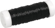 RAYHER---FILO-METALLICO-PER-BIGIOTTERIA-Ø0,3MM-/-LUNGHEZZA-50MT---COLORE-NERO