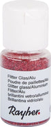 RAYHER---GLITTER-BRILLANTINI-10ML---COLORE-ROSSO