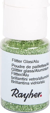 RAYHER---GLITTER-BRILLANTINI-10ML---COLORE-VERDE-CHIARO