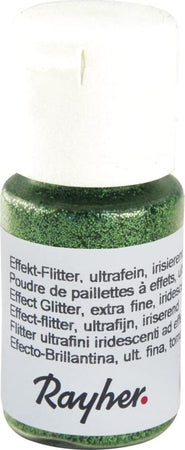 RAYHER---GLITTER-BRILLANTINI-10ML---COLORE-VERDE