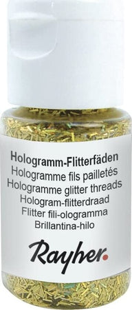 RAYHER---GLITTER-STRISCE-DI-PAILLETTES-10ML---COLORE-ORO-BRILLANTE