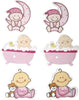 RAYHER---MINIATURE-BEBE'-ROSA-CON-BOLLINO-ADESIVO-3,5-4CM-6-PZ