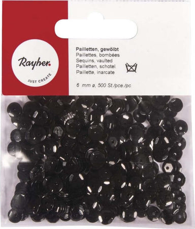 RAYHER---PAILLETTES-BOMBATE-NERE-6-MM