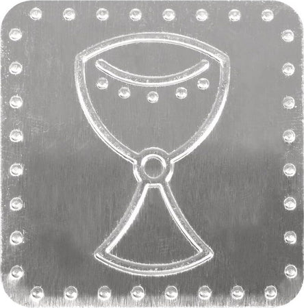 RAYHER---PLACCA-IN-METALLO-CALICE-CON-PUNTO-ADESIVO-4X4CM-8PZ