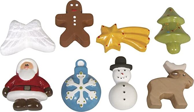 RAYHER---STAMPO-PER-COLATA---ORNAMENTI-NATALIZI---8-MOTIVI-2,5-4,5-23,2x18,3cm