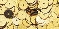 RAYHER--1000-PEZZI---PAILLETTES-LISCE-Ø6MM---COLORE-ORO