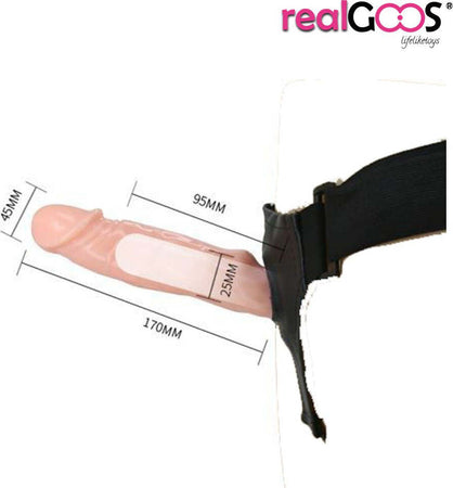 Realgoos® Fallo Realistico Indossabile Cavo per lui Strap On Da Uomo Vibrante In Morbido TPR Salute e cura della persona/Erotismo e contraccezione/Sex toys/Strap-on Kondorama - Martinsicuro, Commerciovirtuoso.it