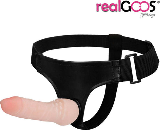 Realgoos® Fallo Realistico Indossabile Per Lei Strap On Da Donna Non Vibrante In Morbido Tpr Mm 160 X 33 Salute e cura della persona/Erotismo e contraccezione/Sex toys/Strap-on Kondorama - Martinsicuro, Commerciovirtuoso.it
