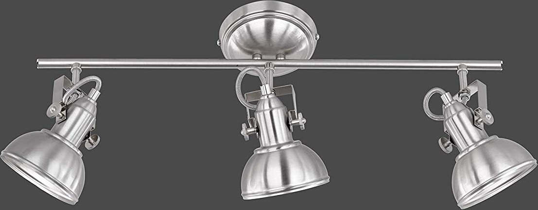 Reality-Leuchten-3-Spot-Reality-R80153007-Gina-Faretto,-3xE14,-40-W,-Nichel-Opaco,-60.5x13x25.5-cm-E14