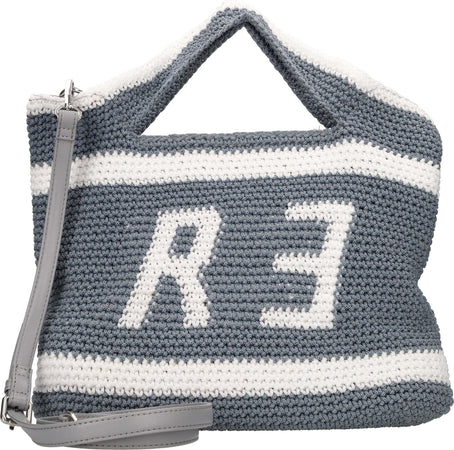 REBELLE-Borse...-Grigio-da-donna