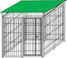 Recinzione da Esterno con Copertura Zincatura a Caldo da 200x200x Altezza 180 Cm Prodotti per animali domestici/Cani/Cucce gabbiette e recinzioni/Recinti da esterno Ogomondo - Martina Franca, Commerciovirtuoso.it