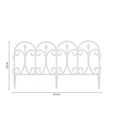 Recinzione Per Giardino Steccato Bordo Per Prato In Polipropilene Dim 32x60cm