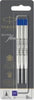 Refill sfera Quinkflow - punta media - blu - Parker - blister 3 pezzi Cancelleria e prodotti per ufficio/Penne matite scrittura e correzione/Penne e ricariche/Ricariche penne Eurocartuccia - Pavullo, Commerciovirtuoso.it